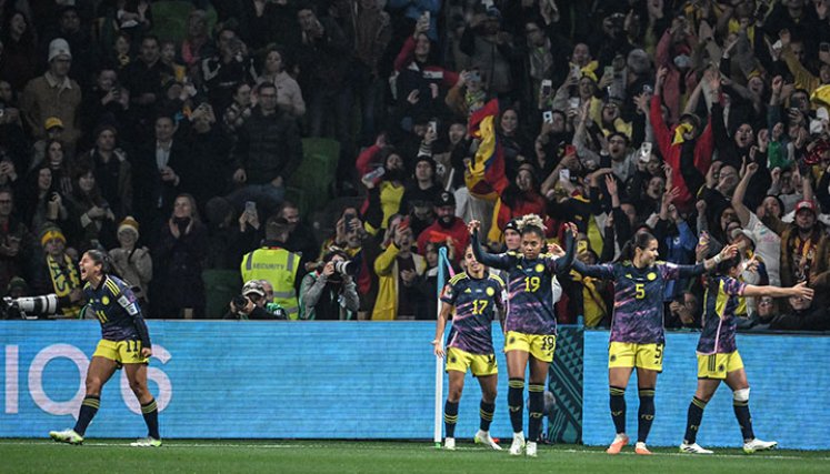Colombia vs. Jamaica, Mundial Femenino. 