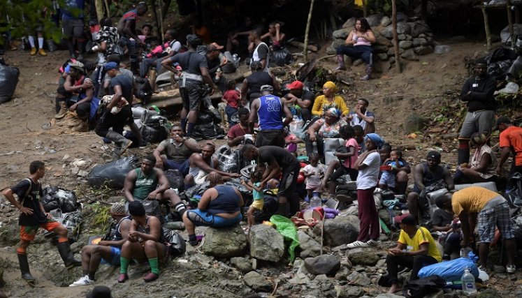 Migración por el Darien