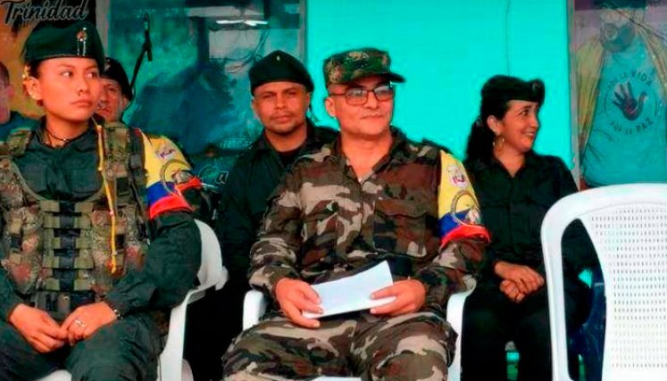 'Iván Mordisco', máximo cabecilla de las disidencias de las Farc
