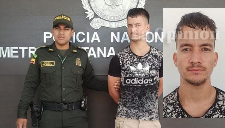 Jhon Cañas, capturado. 
