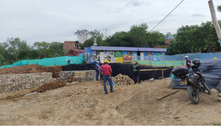 Obras en Las Delicias