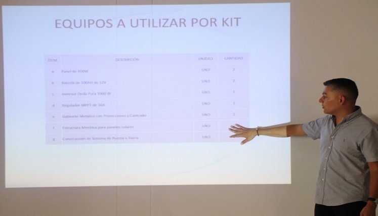 Una de las metas del proyecto es instalar los paneles lo antes posible./ Fotos Cortesía.