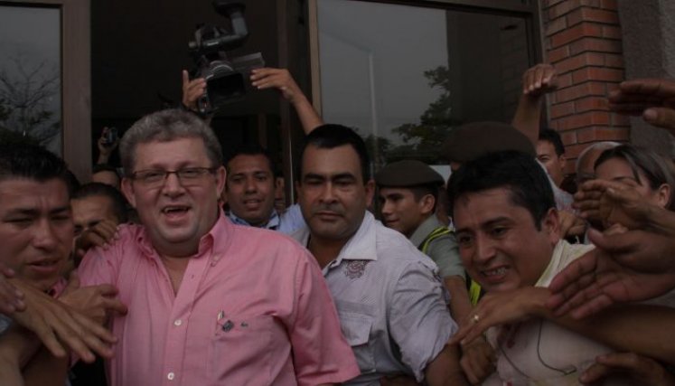 Ramiro Suárez está recluido en el piso 11 del Hospital Erasmo Meoz./Foto cortesía