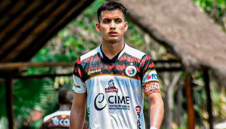 Ricany Bayona, defensa del Cúcuta Deportivo. 