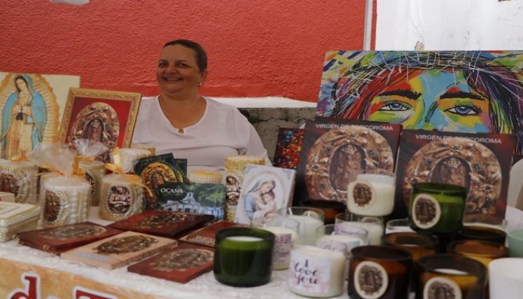 Con inmenso fervor religioso se celebran las fiestas patronales de la virgen de las Gracias de Torcoroma en Ocaña./ Foto: Cortesía.