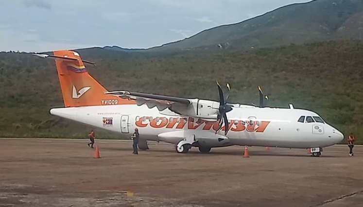 Vuelo de prueba en San Antonio. 