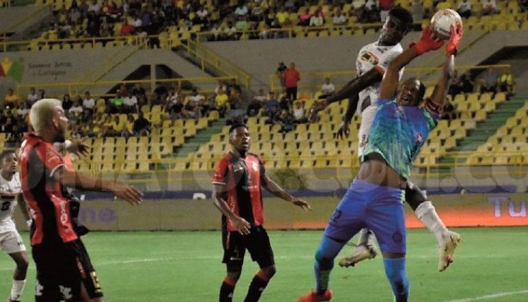 Wilder Mosquera, preparador de arqueros del Cúcuta Deportivo. 