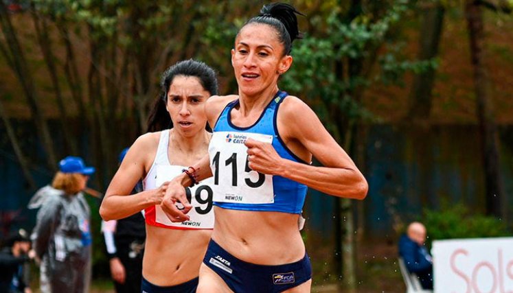 Yajaira Rubio en el Campeonato Suramericano 
