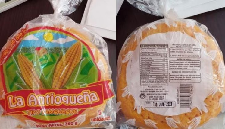 Invima emite alerta sanitaria por arepas que circulan en Colombia con registro falso