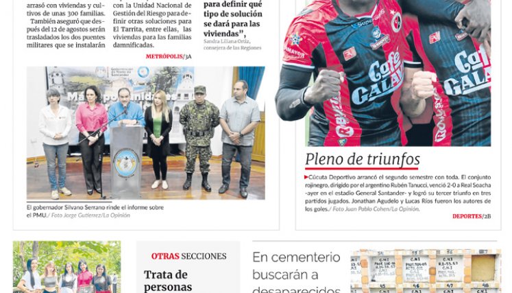 Portada del martes, 1 de agosto de 2023