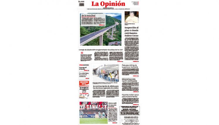 Portada del 30 de agosto de 2023