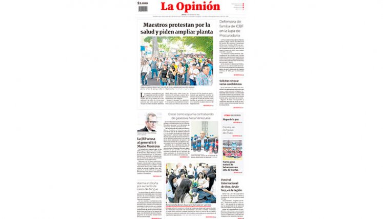 Portada del 31 de agosto de 2023