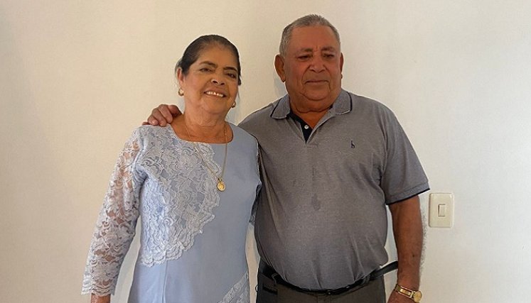 Anayibe Pallares y  Héctor Sánchez.