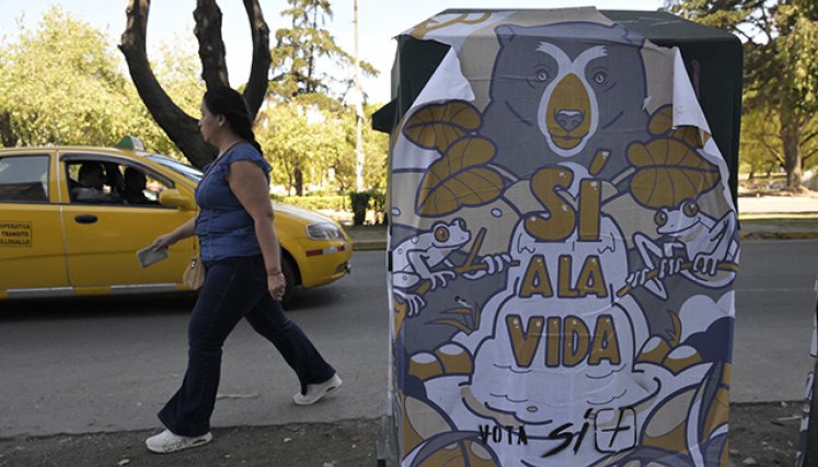 Gana el voto por la vida en Ecuador. Foto AFP
