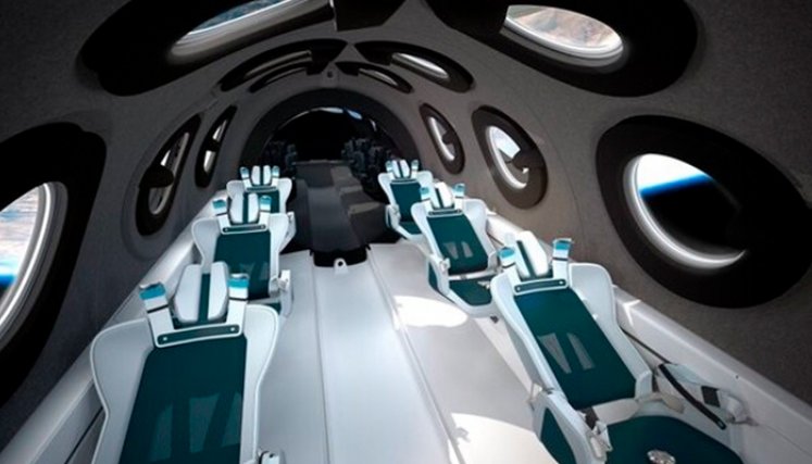 Primer vuelo con turistas espaciales de Virgin Galactic