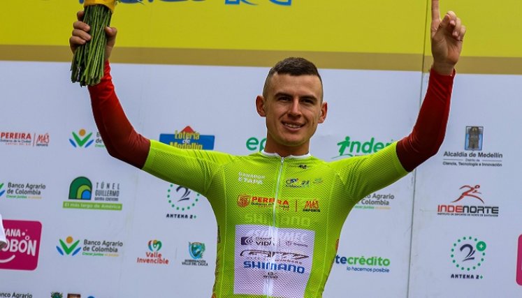 El santandereano Germán Darío Gómez,  fue el ganador de la segunda etapa.