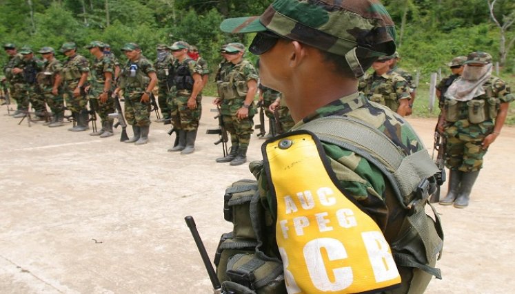 Informe sobre el entramado del Bloque Central Bolívar 