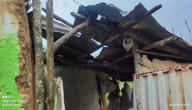 Cerca de 30 familias están afectadas. / Foto: Cortesía