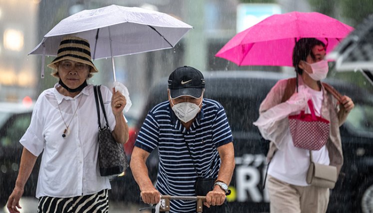 Adultos mayores en Japón