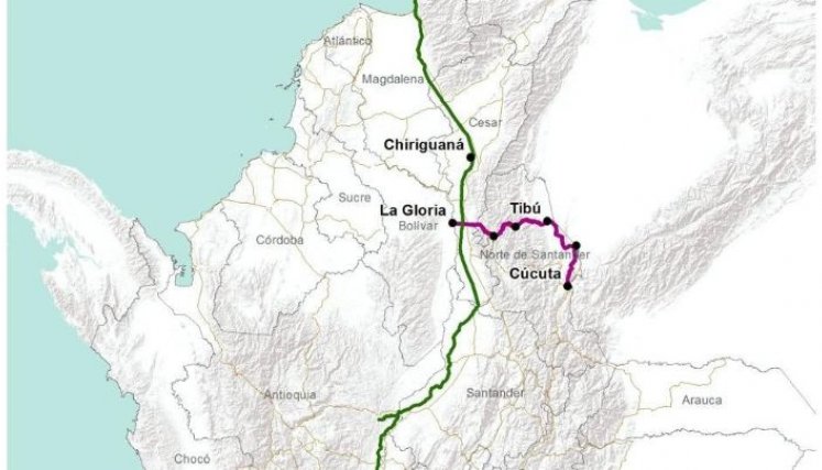 El tren del Catatumbo tendría conexión con Venezuela./Foto archivo