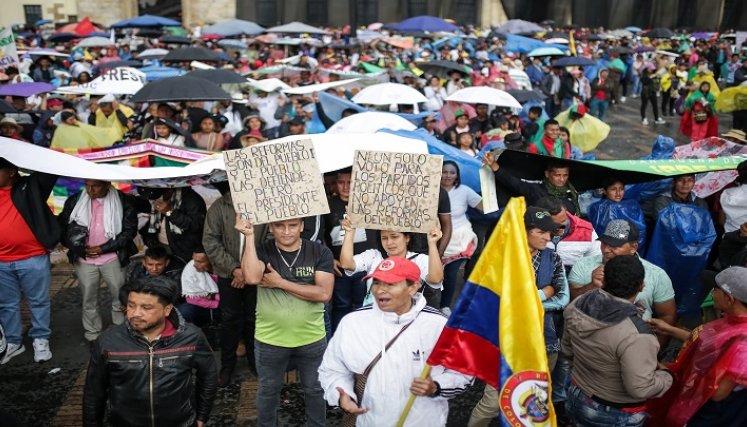 Marcha de la vida en Colombia