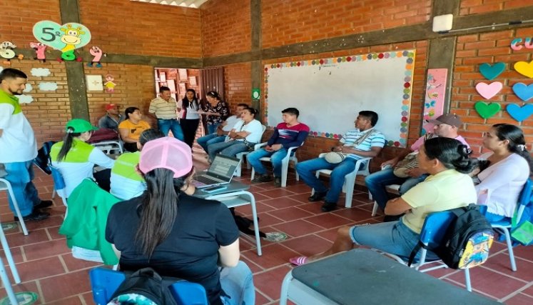 En la vereda San Antonio sur tienen la esperanza de tomar agua potable./ Foto: Cortesía