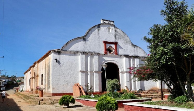 ulminó la primera fase de la adecuación de los techos del histórico templo de Pueblo Nuevo en Ocaña./ Foto: Cortesía.