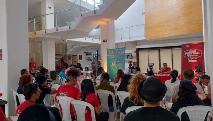 Rueda de prensa festival de circo y teatro