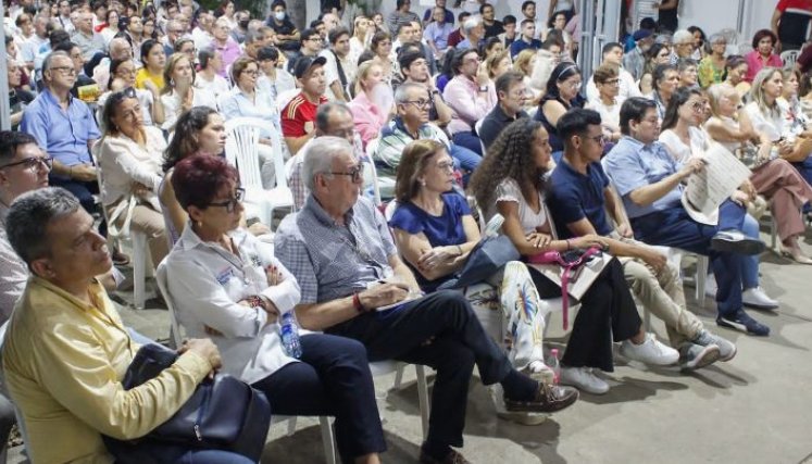 Los eventos de la Fiesta del Libro estuvieron abarrotados de público./foto cortesía