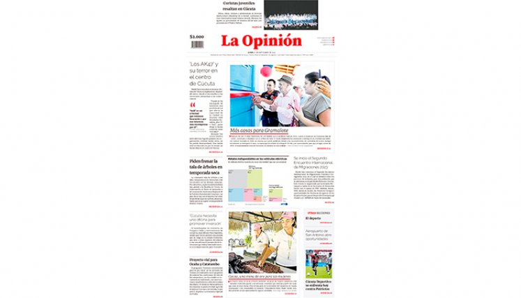 Portada del 25 de septiembre de 2023