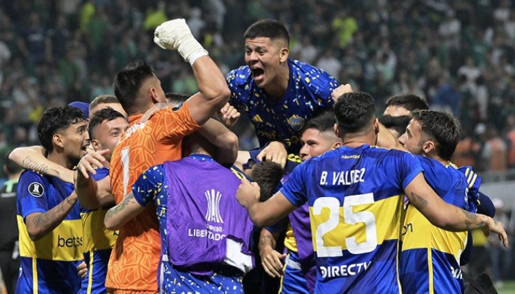 Boca Juniors  vuelve a una final de la Copa Libertadores, tras eliminar a Palmeiras de Brasil.