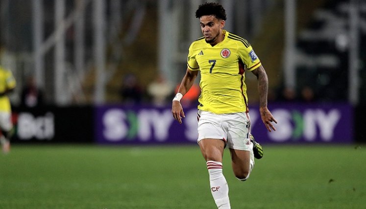 Luis Díaz será el hombre de Colombia en el frente de ataque.