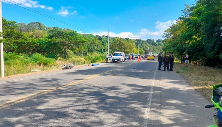Accidente Anillo Vial. 
