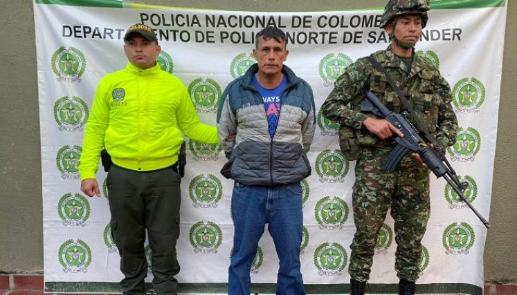 Capturado por ser uno de los más buscados. / Foto: Cortesía 