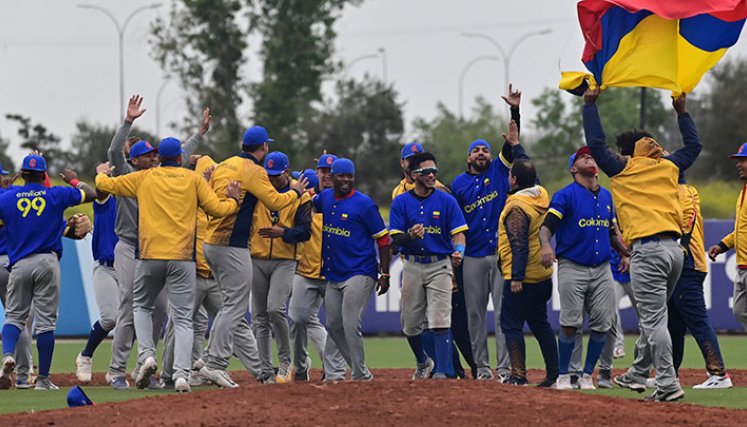 Colombia, campeón panamericano de béisbol. 