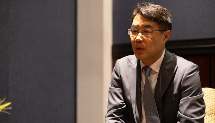 Embajador de China en Colombia. 