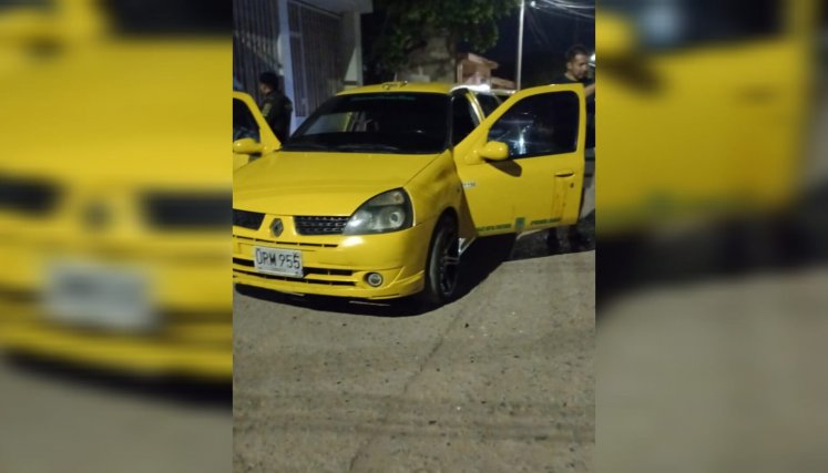 Intento de atraco a taxista 