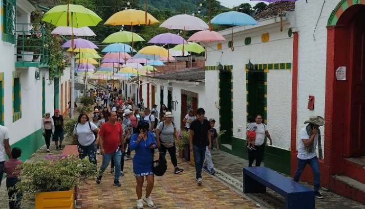 ravesía por el municipio de Arboledas realizada en el mes de junio en el marco de la celebración de los 400 años del Pueblo de Indios. / Fotos: Cortesía/ La Opinión 