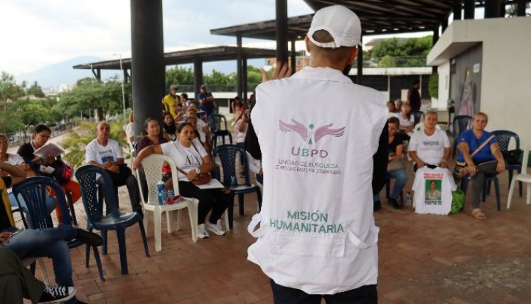 Unidad Nacional de Búsqueda de Personas dadas por desaparecidas capacitó a familiares./Foto cortesía