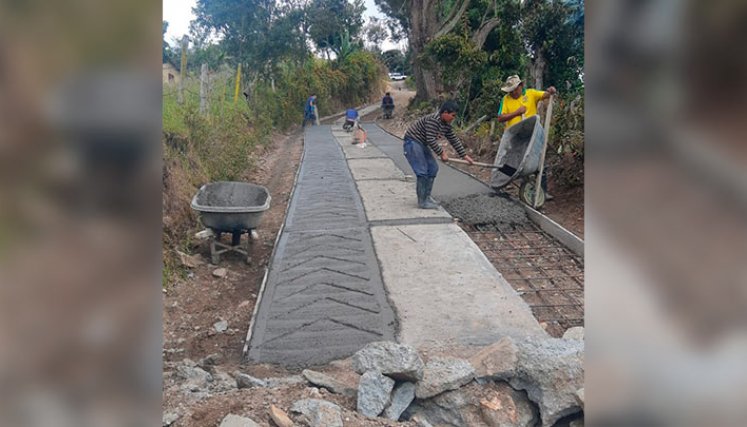 El material de construcción (premezcla) está fabricado bajo la norma técnica del Instituto Nacional de Vías. / Foto Cortesía