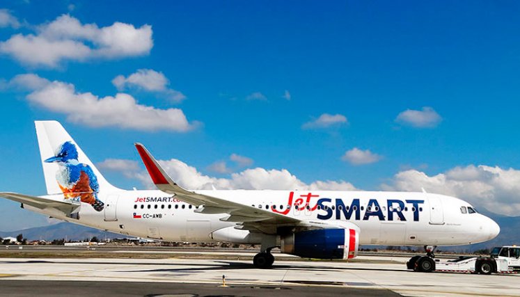 JetSmart opera actualmente 20 rutas internacionales en siete países de América del Sur. / Foto: Cortesía