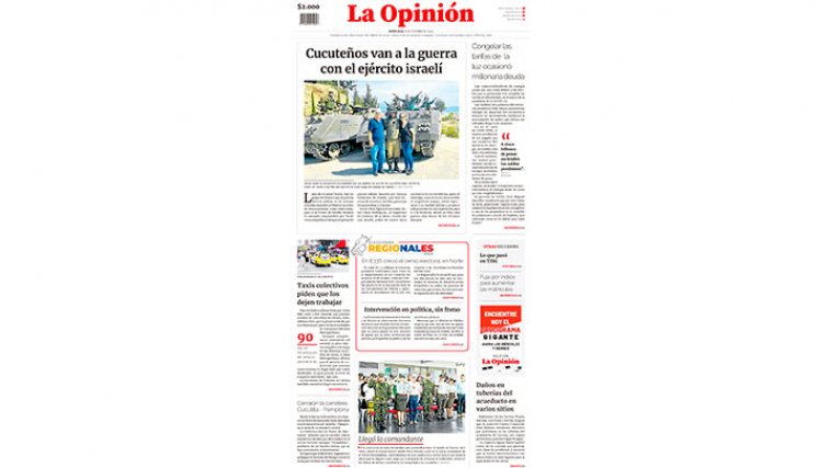Portada del 11 de octubre de 2023