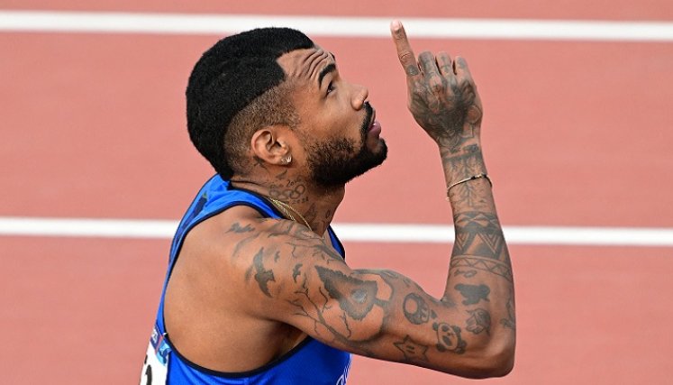 El mejor velocista colombiano del momento, Anthony Zambrano tuvo una temporada gris en los Juegos Panamericanos.