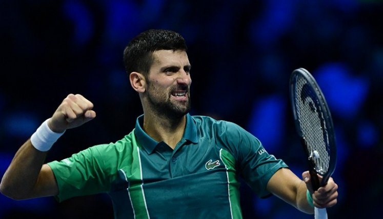  El serbio Novak Djokovic se metió en la última final de la temporada.