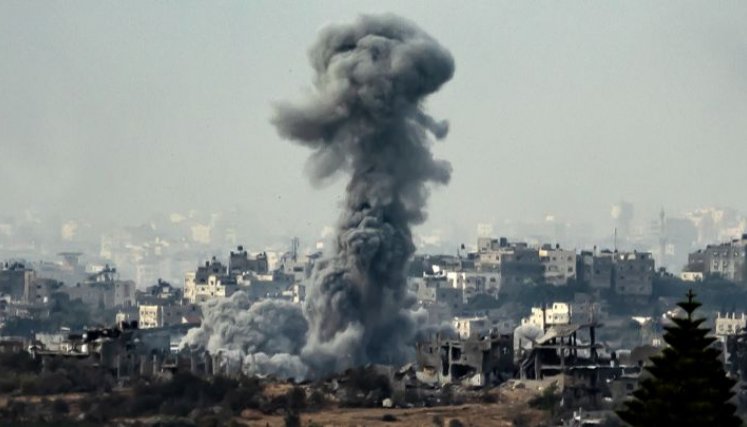 Bombardeos en Franja de Gaza