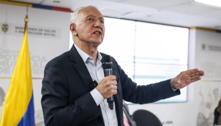 Guillermo Alfonso Jaramillo, Ministro de Salud