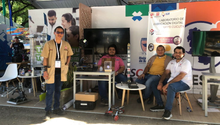 El laboratorio de la UFPS hizo presencia en el Más Fest