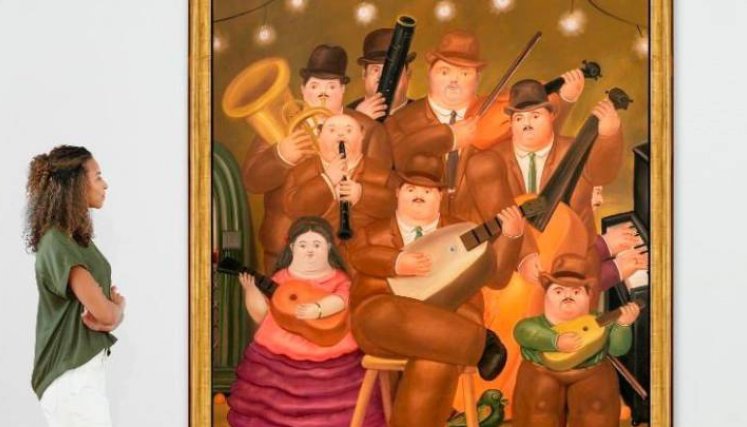 'Los Músicos' de Fernando Botero 