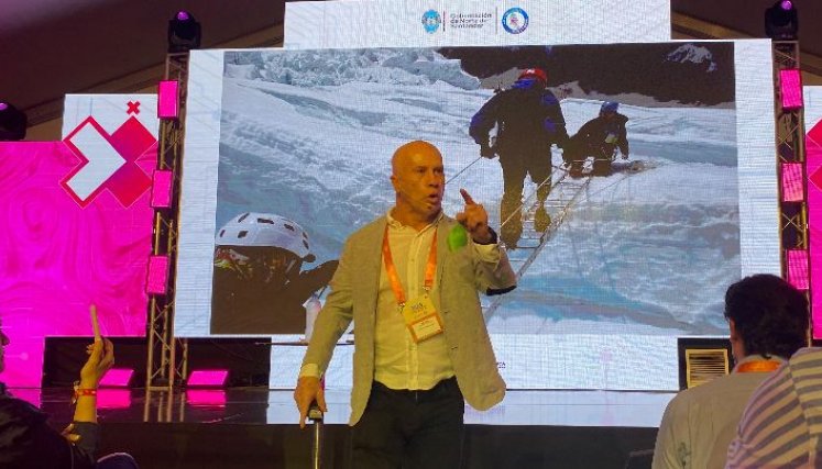 Nelson Cardona invitó a los nortesantandereanos a perseguir su sueños.
