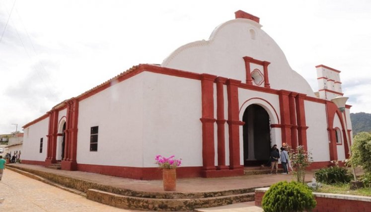 Culminó la adecuación de los techos del histórico templo, solo restan algunos detalles./ Foto Cortesía.